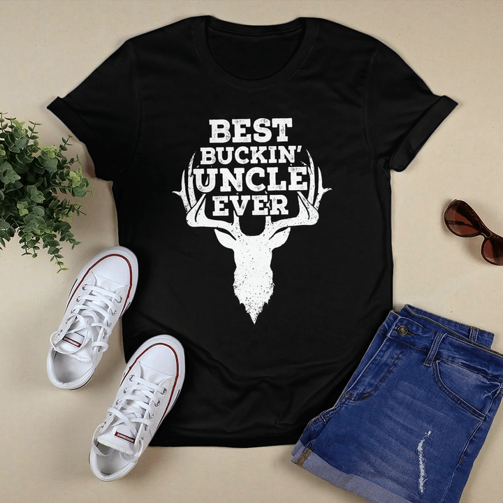 Funny Best Buckin' Uncle - Basic Apparels
