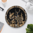 Deer Hunting Camo Custom 2-Layer Wood Clock