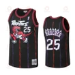 Chris Boucher Toronto Raptors Reload Hardwood Classics Black Swingman Jersey
