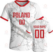 Poland Custom National Team Soccer Jersey