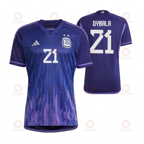Paulo Dybala Argentina 22/23 Away Jersey