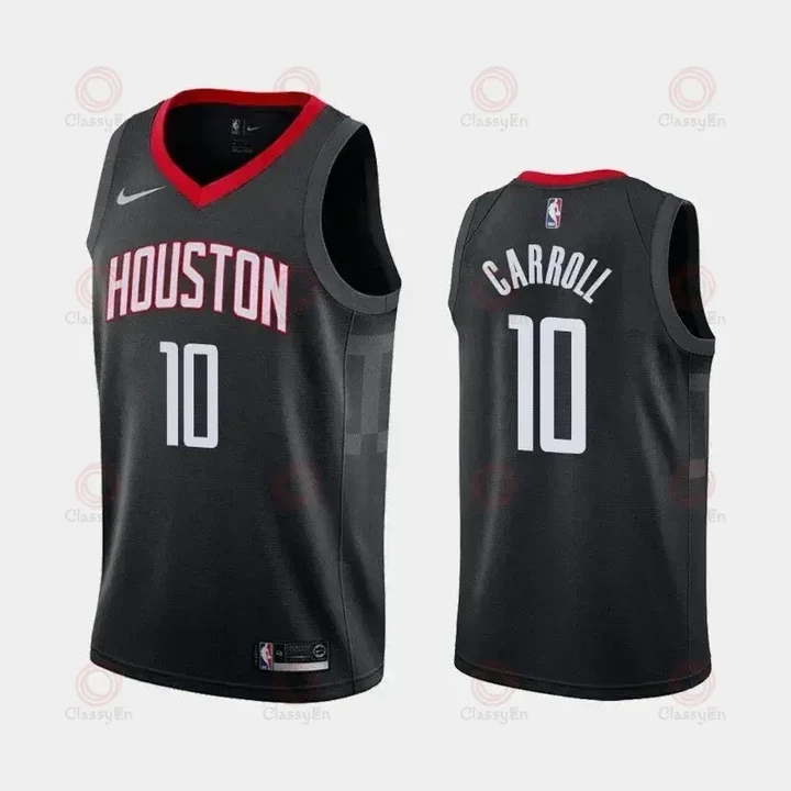 DeMarre Carroll Houston Rockets 2019-20 Statement Black Swingman Jersey