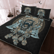 Viking Wolf With Axe - Viking Quilt Bedding Set - Myvikinggear Store