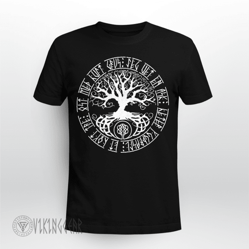 Viking Gear : Yggdrasil - The Tree of Life in Norse Mythology - Viking T-shirt