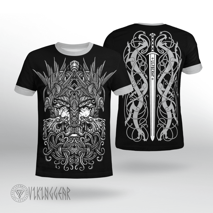 Odin Raven - Ulfberht Swords - Viking T-shirt - Myvikinggear Store