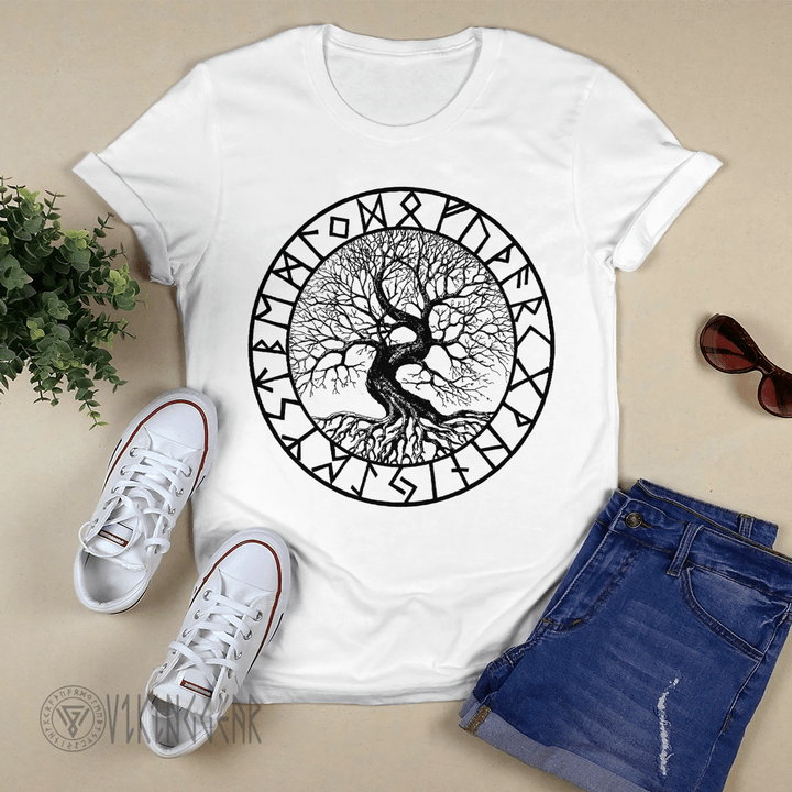 Viking Gear : Yggdrasil: The Tree of Life in Norse Mythology - Viking T-shirt