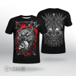 Odin - Fenrir Wolf - Viking T-shirt - Myvikinggear Store