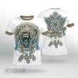 Dreamcatcher Wolf Graphic Viking T-Shirt