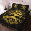 Tree Of Life - Yggdrasil - Viking Quilt Bedding Set - Myvikinggear Store