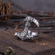 Thor Hammer Ring, Stainless Steel