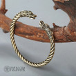 Nordic Viking Dragon Bangle Antique Jewelry - Viking Bracelet - Myvikinggear Store