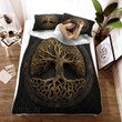 Norse Celtic Yggdrasil Tree Of Life - Viking Quilt Bedding Set - Myvikinggear Store