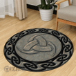 Triple Horn of Odin Round Carpet | Viking Round Carpet | Myvikinggear Store