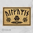 Norse Futhark Viking Runes Welcome Doormat | Myvikinggear Store