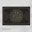 Viking Doormat Vegvisir Symbol Protection Nordic And Rune