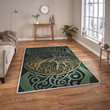 Yggdrasil Tree Life in Celtic Style Viking area rug