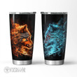Wolf water and fire Viking Tumbler | Myvikinggear Store
