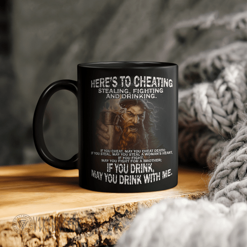 If You Drink May You Drink With Me - Viking Mug - Myvikinggear Store