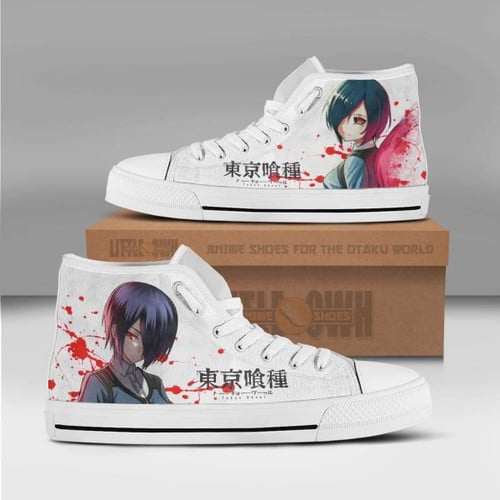 Touka Tokyo Ghoul Anime Custom All Star High Top Sneakers Canvas Shoes