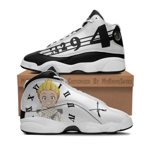 Lannion Shoes Custom The Promised Neverland Anime JD13 Sneakers