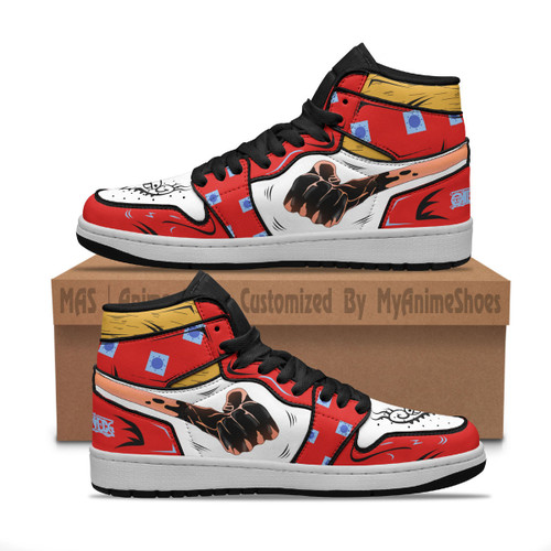 Monkey D. Luffy Anime Shoes One Piece Custom JD Sneakers