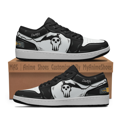 Death Shoes Low JD Sneakers Custom Soul Eater Water Breathing Anime Shoes