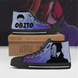 Obito Nrt Anime Custom All Star High Top Sneakers Canvas Shoes - LittleOwh - 4