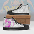 Mew High Top Canvas Shoes Custom Pokemon Anime Sneakers - LittleOwh - 3
