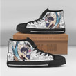 Inosuke High Top Canvas Shoes Custom KNY Anime Mixed Manga - LittleOwh - 2