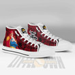 Gol D. Roger High Top Shoes Custom 1Piece Anime Canvas Sneakers - LittleOwh - 4
