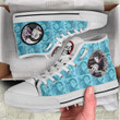 Enmu High Top Canvas Shoes Custom KNY Anime Sneakers - LittleOwh - 4