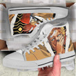 Hawks My Hero Acadamia Anime Custom All Star High Top Sneakers Canvas Shoes - LittleOwh - 4