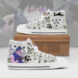 Obito Uchiha High Top Canvas Shoes Custom Naruto Anime Mixed Manga Style - LittleOwh - 1