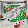 Sailor Jupiter High Top Shoes Custom Sailor Moon Anime Canvas Sneakers - LittleOwh - 3