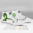 Toph Beifong High Top Canvas Shoes Custom Avatar: The Last Airbender Anime Sneakers - LittleOwh - 3