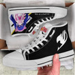 Wendy Marvell High Top Canvas Shoes Custom Fairy Tail Anime Sneakers - LittleOwh - 4