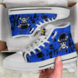 Sabo Jolly Roger High Top Canvas Shoes 1Piece Anime Mixed Manga Style - LittleOwh - 3