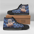 Inosuke KNY All Star High Top Sneakers Anime Custom Pattern Canvas Shoes - LittleOwh - 4