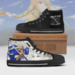 Alice Zuberg High Top Canvas Shoes Custom Sword Art Online Anime Mixed Manga Style - LittleOwh - 2