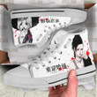 Uta Tokyo Ghoul Anime Custom All Star High Top Sneakers Canvas Shoes - LittleOwh - 4