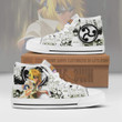Minato Namikaze High Top Canvas Shoes Custom Naruto Anime Mixed Manga Style - LittleOwh - 1