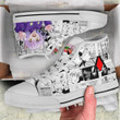 Hunter x Hunter Shoes Anime High Tops Custom Sneakers Neferpitou - LittleOwh - 3