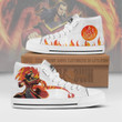 Ozai High Top Canvas Shoes Custom Avatar: The Last Airbender Anime Sneakers - LittleOwh - 1
