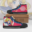Sailor Moon High Top Canvas Shoes Custom Anime Gift Sailor Moon Canvas Sneakers - LittleOwh - 2