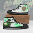 Yuno High Top Canvas Shoes Custom Black Clover Anime Sneakers - LittleOwh - 2