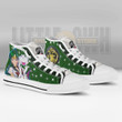 Sailor Moon Shoes Sailor Pluto Anime High Tops Canvas Sneakers - LittleOwh - 4