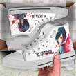 Touka Tokyo Ghoul Anime Custom All Star High Top Sneakers Canvas Shoes - LittleOwh - 4