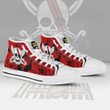 Shanks Jolly Roger High Top Canvas Shoes 1Piece Anime Mixed Manga Style - LittleOwh - 4
