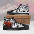 Bad High Top Canvas Shoes Custom One Punch Man Anime Mixed Manga Style - LittleOwh - 2