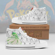 Gardevoir High Top Canvas Shoes Custom Pokemon Anime Sneakers - LittleOwh - 1